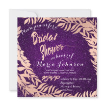 Folhas de chá de panela Glitter Rosa Dourado Viole