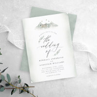 Folhas de Cores Verdes do País e Casamento de Mont