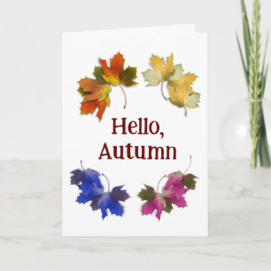 Convite Folhas De Outono De Laranja E Ouro