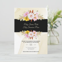 Folhas Florais em Aquarela