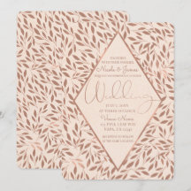 Folhas Rústicas Rosas Casamento Botânico Glamouros