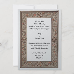 Convite Foliage da era vitoriana e Berries por Anton Seder