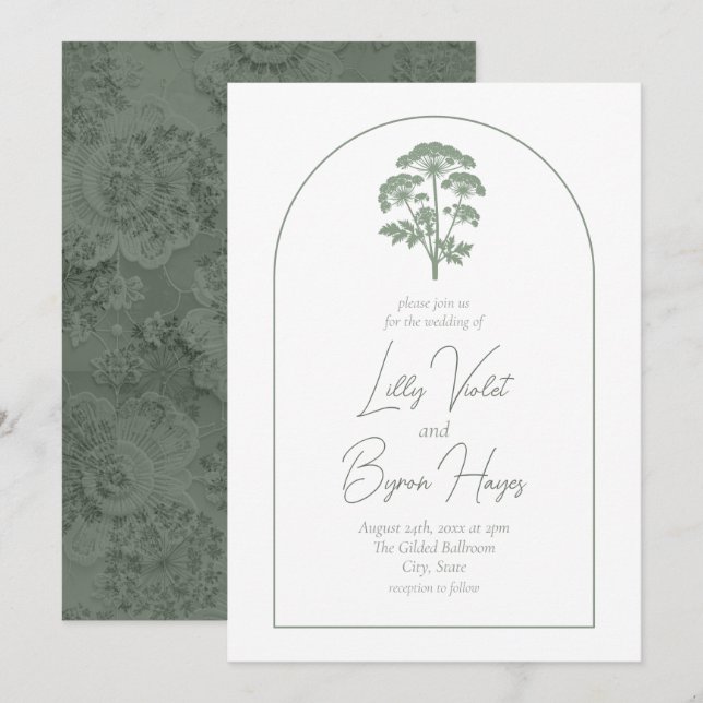 Convite FONDNESS | Wedding Invite (Frente/Verso)