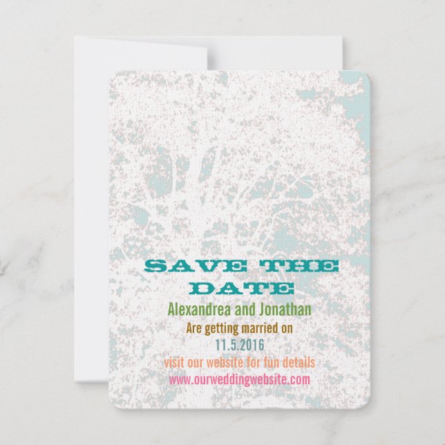 Convite Fonte de cartaz de diversão aquática da bétula Sal (Frente)