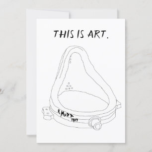 Convite Fonte de Marcel Duchamp R. Mutt 1917