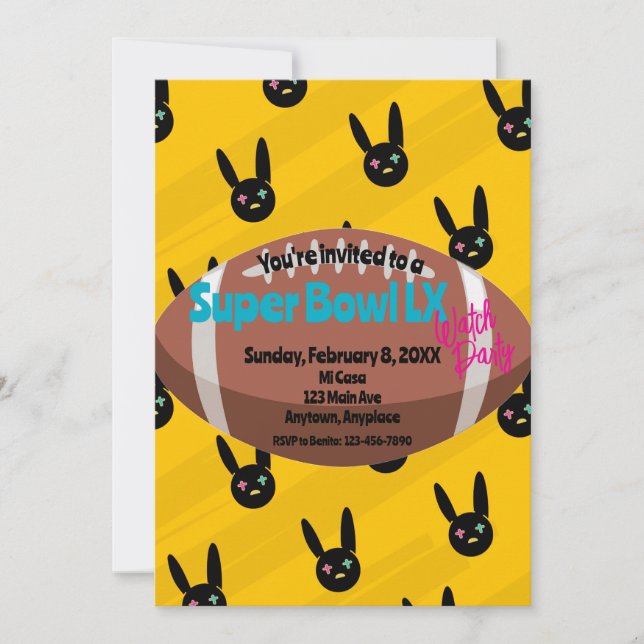 Convite Football Watch Party (Frente)