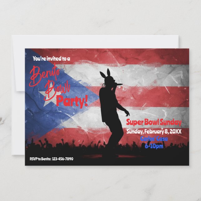 Convite Football Watch Party Invitation (Frente)