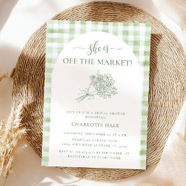 Convite Fora do Chá de panela de mercado do agricultor