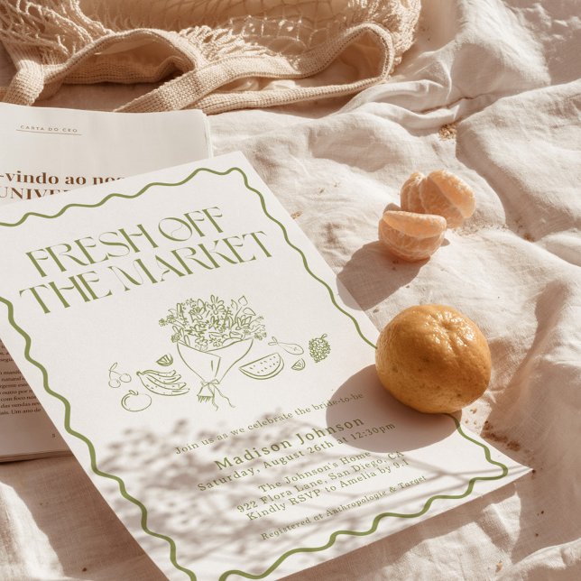 Convite Fora do Chá de panela de mercado, Mercado de agric (Criador carregado)