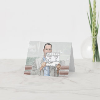 Convite Forest Gump card