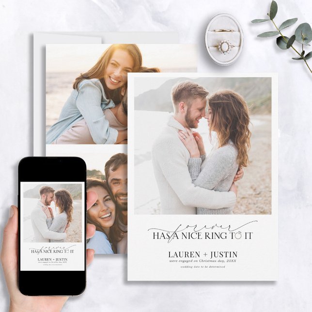 Convite Forever tem um belo Noivado de Fotografia 3 do Ane (Criador carregado)