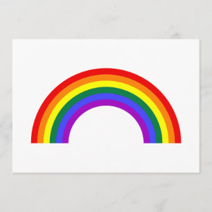 Convite Forma Arco-Íris