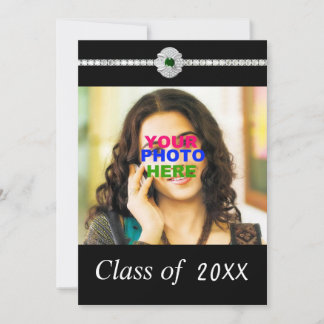 Convite Formação de joia de diamante personalizável