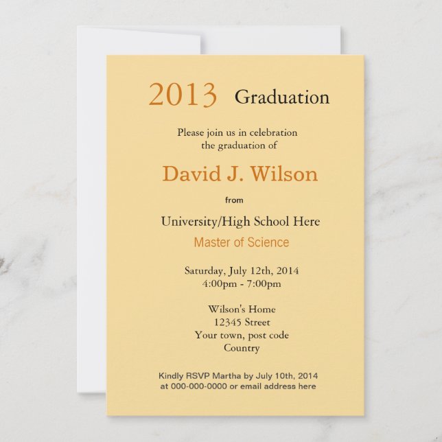 Convite Formação em girassóis Van Gogh de arte (Frente)