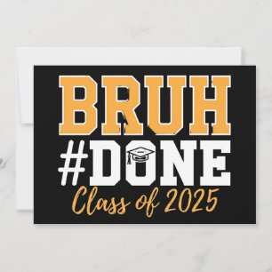 Convite Formado Bruh Turma De 2025 Graduação Graduado