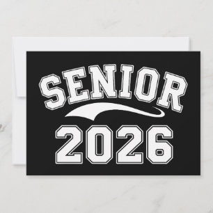 Convite Formado na Turma de 2026 Classe de 26 Graduação