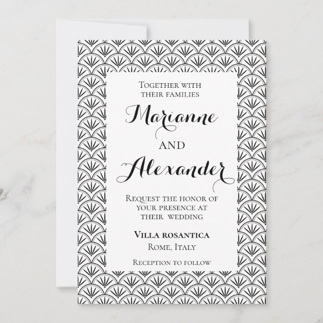 Convite formal (Frente)