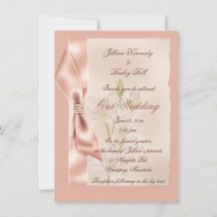 Convite Formal de Casamento