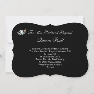 Convite Formal Para A Coroa De Prata Convite IV Au