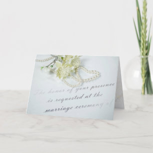 convite formal para recém-casados