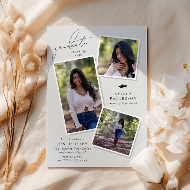 Convite Formando 3 Festa de formatura da imagem (Criador carregado)