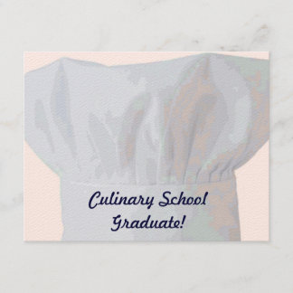 Convite Formando culinário da escola