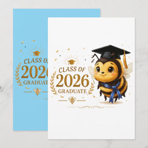 Convite Formando da turma de 2026 da turma da Abelha Fofa.
