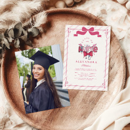 Convite Formando de Enfermagem de Arco Rosa