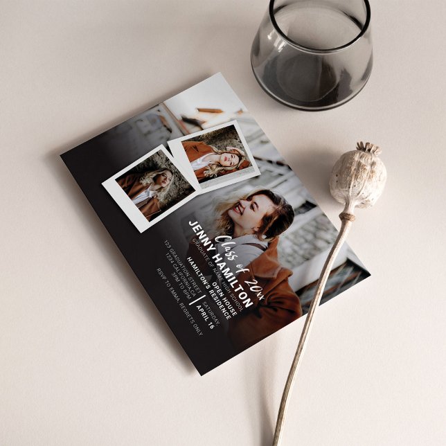 Convite Formando de Script de Foto do Partido Graduation 2 (Criador carregado)