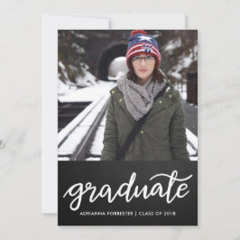 Convite Formando de teclado manuscrito | Foto