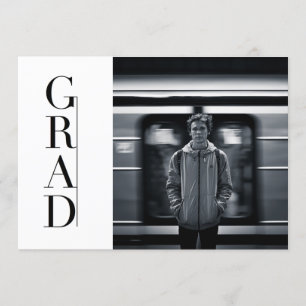 Convite Formando elegante e moderno   Foto do Partido