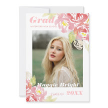 Formando Floral Moderno com Aquarela