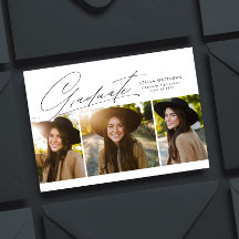 Formando três fotografia - formatura moderna simpl