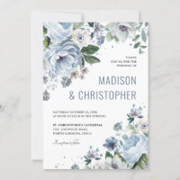 Formas de Cinza Casamento Russo Azul de inverno