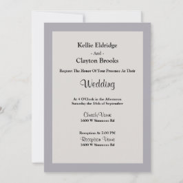 Convite Formas De Cinza Invocadas Para Casamento