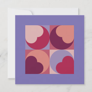 Convite Formas de Coração