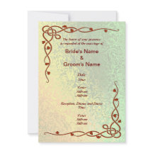 Formas de outono de Abstrato Verde e Amarelo