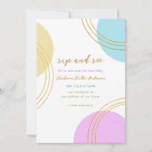 Convite Formas Simples Sip E Veja