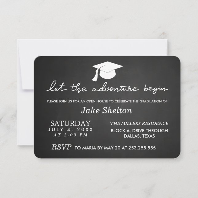 Convite Formatação Aberta Que Comece A Aventura (Frente)