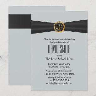 Convite Formatação da Escola de Direito de Prata Moderna