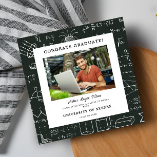 Convite Formatação de Elementos de Fundo de Matemática 