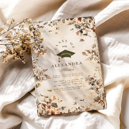 Convite Formatação Rustic Vintage de Flor Selvagem