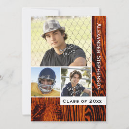 Convite Formatação Rustic Wood Plank