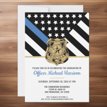 Formatura da Polícia Linha Azul Fina Aplicação da 