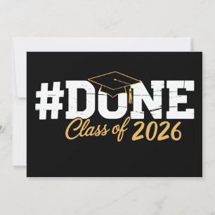 Convite Formatura da Turma de 2026 Graduação 26 Graduado O