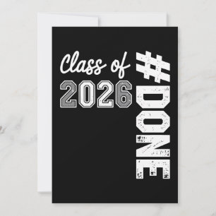 Convite Formatura da Turma de 2026 Graduação 26 Graduado O