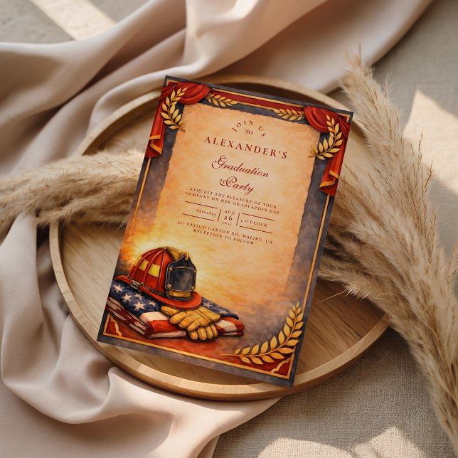 Convite Formatura do Corpo de Bombeiros (Criador carregado)