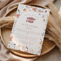 Formatura Floral Rosa Bege