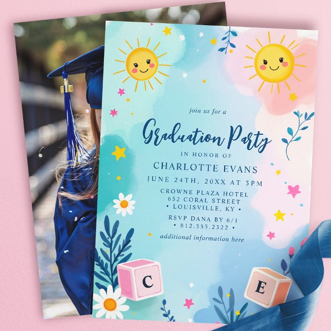 Convite Formatura na Educação Infantil (Criador carregado)