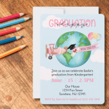 Formatura Personalizada,Código QR,Foto,Avião Rosa